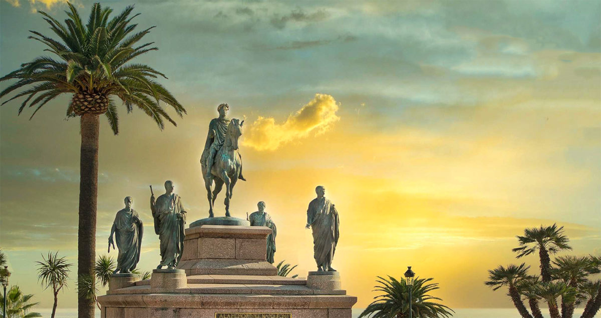 Place du Diamant à Ajaccio