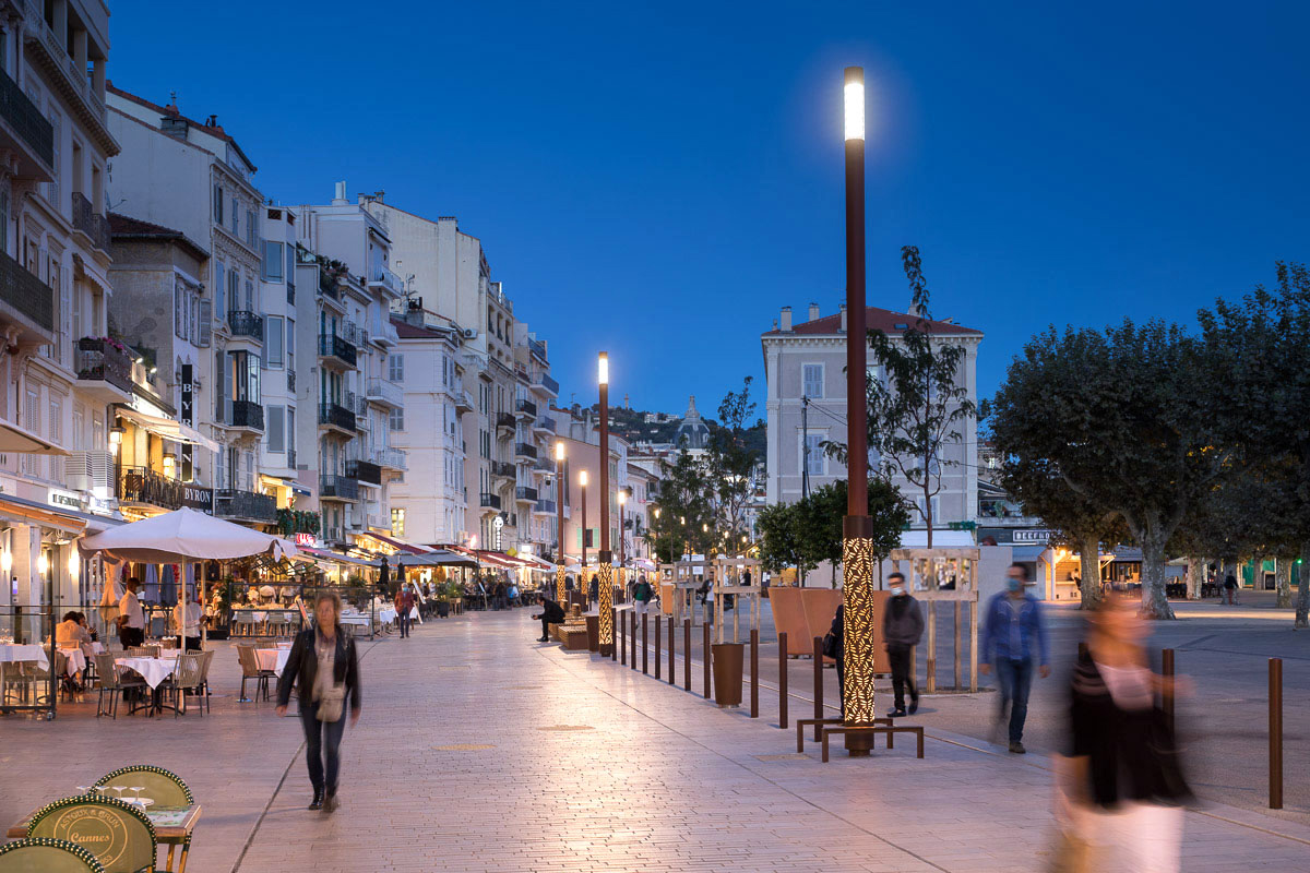 Les Allées de la Liberté à Cannes