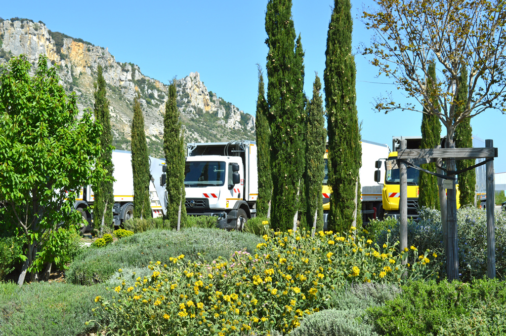 Un jardin naturel pour une entreprise