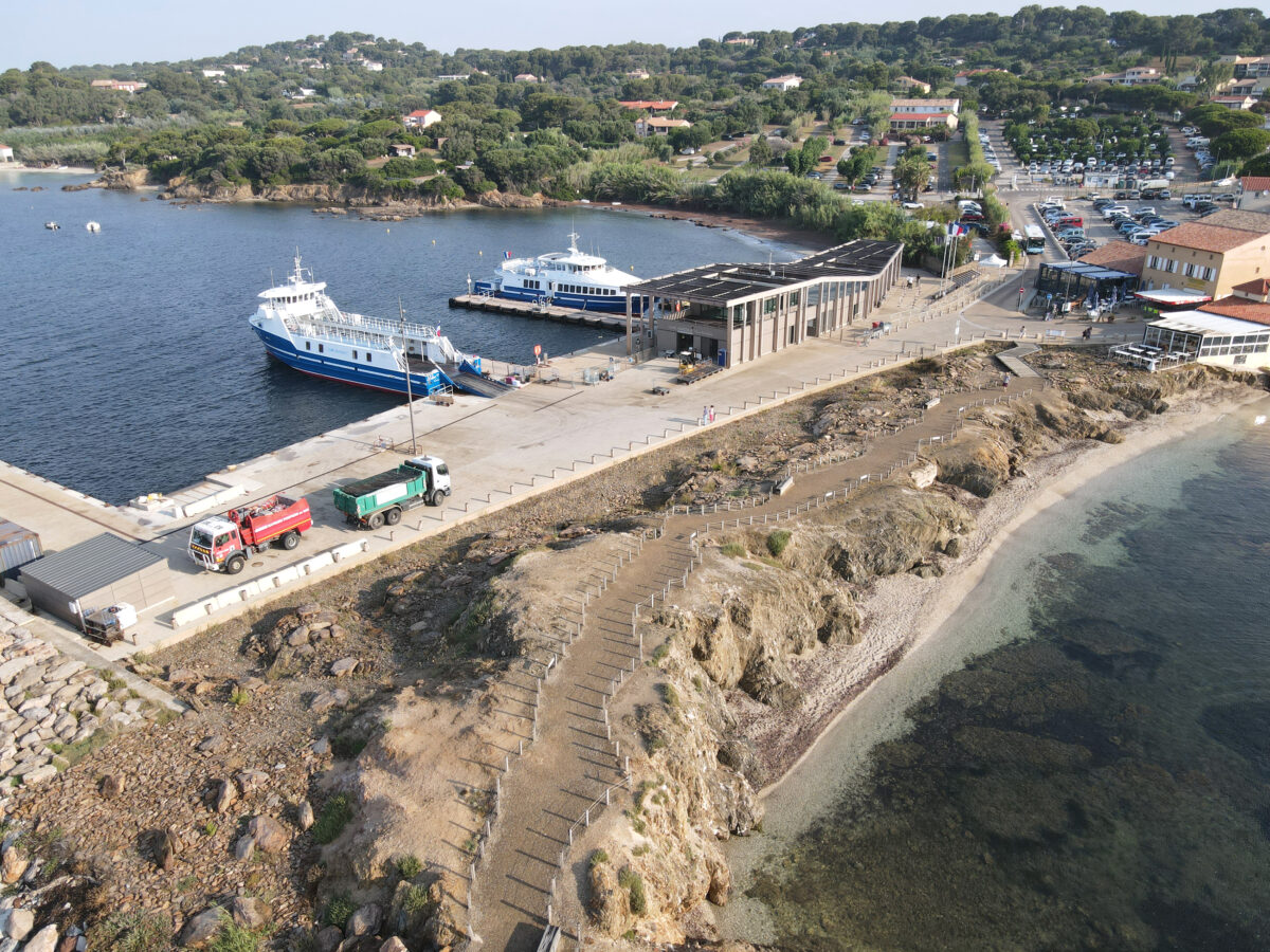 Aménagement du Port de la Tour Fondue et renaturation de l’isthme