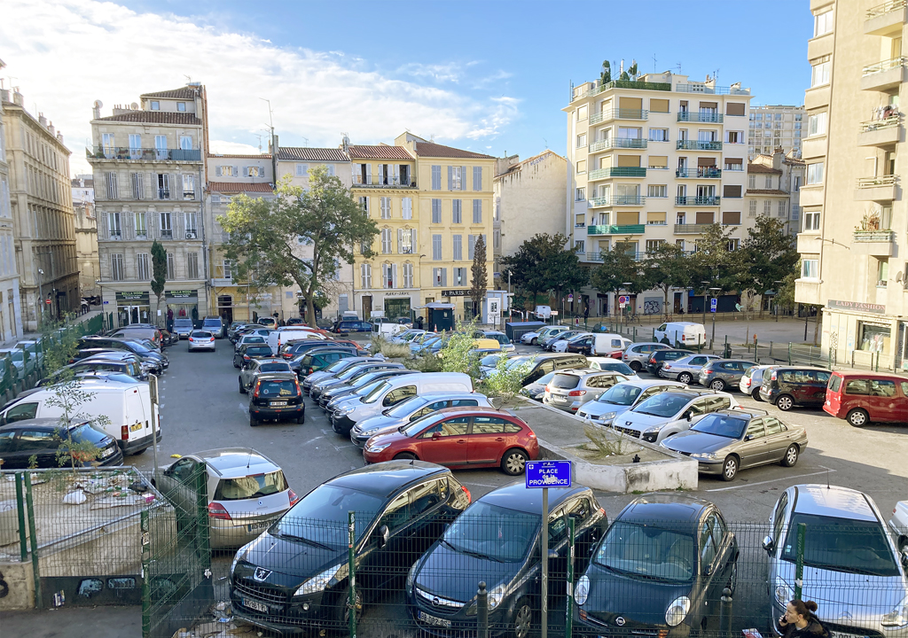 La place de la Providence à Marseille