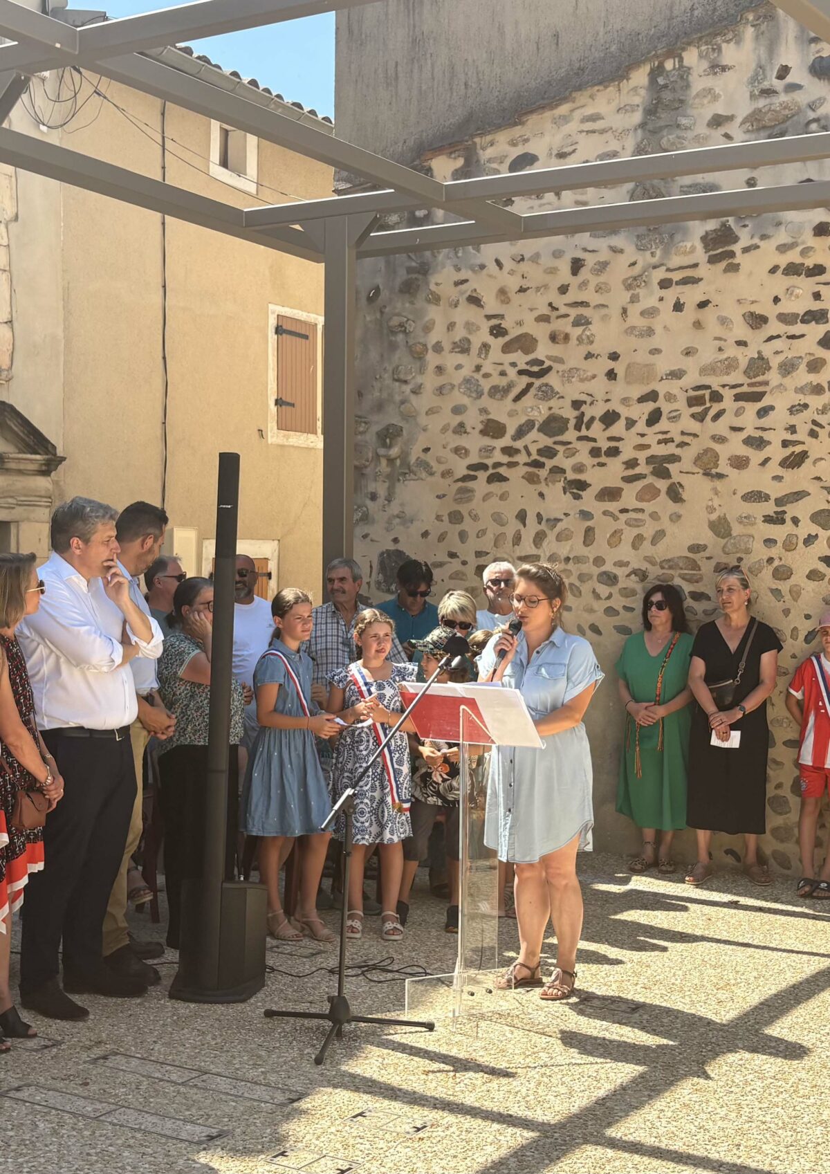 Inauguration de la Place de l&rsquo;église